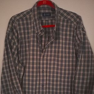 Men's Izod Long sleeve Button Down Shirt